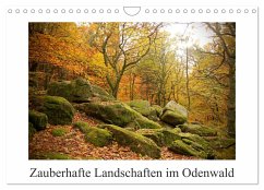 Zauberhafte Landschaften im Odenwald (Wandkalender 2025 DIN A4 quer), CALVENDO Monatskalender