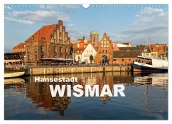 Hansestadt Wismar (Wandkalender 2025 DIN A3 quer), CALVENDO Monatskalender
