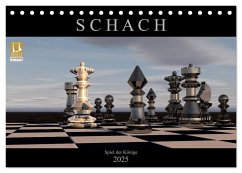 SCHACH - Spiel der Könige (Tischkalender 2025 DIN A5 quer), CALVENDO Monatskalender - Calvendo;Bleicher, Renate