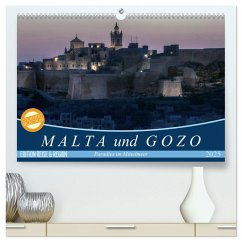 Malta und Gozo Paradies im Mittelmeer (hochwertiger Premium Wandkalender 2025 DIN A2 quer), Kunstdruck in Hochglanz - Calvendo;Kruse, Joana