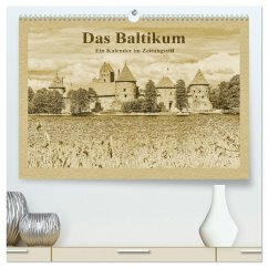 Das Baltikum - Ein Kalender im Zeitungsstil (hochwertiger Premium Wandkalender 2025 DIN A2 quer), Kunstdruck in Hochglanz - Calvendo;Kirsch, Gunter