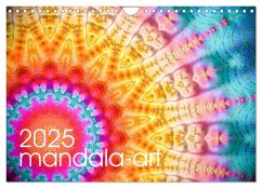 mandala-art (Wandkalender 2025 DIN A4 quer), CALVENDO Monatskalender