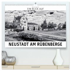 Ein Blick auf Neustadt am Rübenberge (hochwertiger Premium Wandkalender 2025 DIN A2 quer), Kunstdruck in Hochglanz