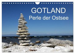 Gotland - Perle der Ostsee (Wandkalender 2025 DIN A4 quer), CALVENDO Monatskalender