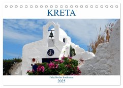 Kreta - Griechischer Inseltraum (Tischkalender 2025 DIN A5 quer), CALVENDO Monatskalender - Calvendo;Schneider, Peter