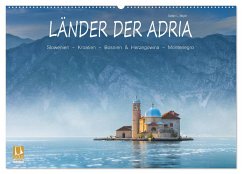 Länder der Adria (Wandkalender 2025 DIN A2 quer), CALVENDO Monatskalender - Calvendo;L. Beyer, Stefan
