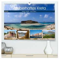 Zauberhaftes Kreta (hochwertiger Premium Wandkalender 2025 DIN A2 quer), Kunstdruck in Hochglanz