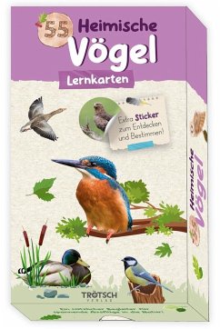 Cover Trötsch 55 Lernkarten Heimische Vögel