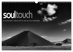 Soultouch - Schwarzweiß Landschaften, die die Seele berühren (Wandkalender 2025 DIN A3 quer), CALVENDO Monatskalender