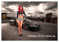 Cars and Girls (Wandkalender 2025 DIN A2 quer), CALVENDO Monatskalender