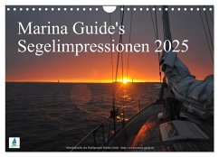 Marina Guide's Segelimpressionen 2025 (Wandkalender 2025 DIN A4 quer), CALVENDO Monatskalender - Calvendo;Guide, Thomas Stasch, Marina