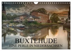 Buxtehude - Eine Perle in Niedersachsen (Wandkalender 2025 DIN A4 quer), CALVENDO Monatskalender