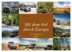 Mit dem 4x4 durch Europa (Wandkalender 2025 DIN A3 quer), CALVENDO Monatskalender