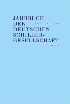 Jahrbuch der Deutschen Schillergesellschaft 2024