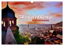 Heidelberg - Ansichtssache (Wandkalender 2025 DIN A3 quer), CALVENDO Monatskalender