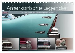 Amerikanische Legenden - Autoklassiker der 50er und 60er Jahre (Wandkalender 2025 DIN A3 quer), CALVENDO Monatskalender