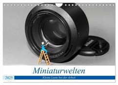Miniaturwelten - Kleine Leute bei der Arbeit (Wandkalender 2025 DIN A4 quer), CALVENDO Monatskalender - Calvendo;Trimbach, Jürgen