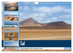 Sal - Strandperle der Kapverden (Wandkalender 2025 DIN A4 quer), CALVENDO Monatskalender