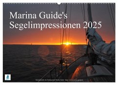 Marina Guide's Segelimpressionen 2025 (Wandkalender 2025 DIN A2 quer), CALVENDO Monatskalender