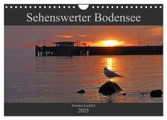 Sehenswerter Bodensee (Wandkalender 2025 DIN A4 quer), CALVENDO Monatskalender