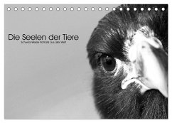 Die Seelen der wilden Tiere (Tischkalender 2025 DIN A5 quer), CALVENDO Monatskalender