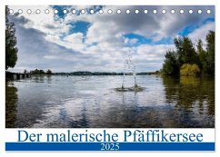 Der malerische Pfäffikersee (Tischkalender 2025 DIN A5 quer), CALVENDO Monatskalender