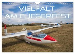 Vielfalt am Fliegerfest (Wandkalender 2025 DIN A4 quer), CALVENDO Monatskalender