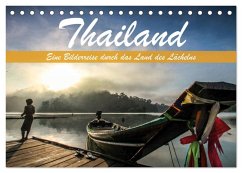 Thailand - Eine Bilderreise durch das Land des Lächelns (Tischkalender 2025 DIN A5 quer), CALVENDO Monatskalender