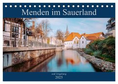 Menden im Sauerland und Umgebung (Tischkalender 2025 DIN A5 quer), CALVENDO Monatskalender - Calvendo;Rüberg, Patrick