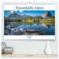 Traumhafte Alpen (hochwertiger Premium Wandkalender 2025 DIN A2 quer), Kunstdruck in Hochglanz