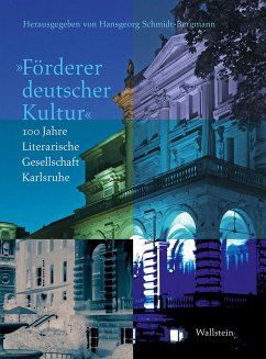 'Förderer deutscher Kultur' - Schmidt-Bergmann, Hansgeorg