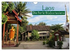 Laos - Die Perle Südostasiens (Wandkalender 2025 DIN A4 quer), CALVENDO Monatskalender - Calvendo;Astor, Rick