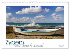 Zypern. Von Akamas bis Limassol (Wandkalender 2025 DIN A3 quer), CALVENDO Monatskalender