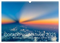 CockpitPerspektiven 2025 (Wandkalender 2025 DIN A3 quer), CALVENDO Monatskalender