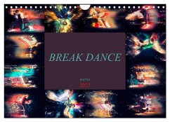 Break Dance Battle (Wandkalender 2025 DIN A4 quer), CALVENDO Monatskalender