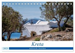 Kreta - malerische Ansichten (Tischkalender 2025 DIN A5 quer), CALVENDO Monatskalender