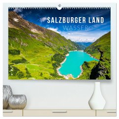 Salzburger Land. Wasser (hochwertiger Premium Wandkalender 2025 DIN A2 quer), Kunstdruck in Hochglanz - Calvendo;Gospodarek, Mikolaj