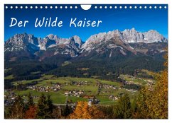 Der Wilde Kaiser, das Kletterparadies bei Kitzbühel (Wandkalender 2025 DIN A4 quer), CALVENDO Monatskalender