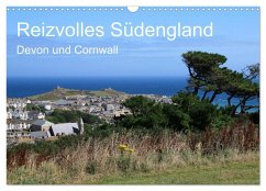 Reizvolles Südengland Devon und Cornwall (Wandkalender 2025 DIN A3 quer), CALVENDO Monatskalender