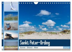 Sankt Peter-Ording. Sonne - Strand - Meer (Wandkalender 2025 DIN A4 quer), CALVENDO Monatskalender