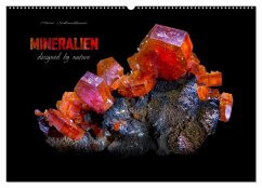 MINERALIEN designed by nature (Wandkalender 2025 DIN A2 quer), CALVENDO Monatskalender