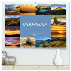 Indonesien - Inselparadies Flores & Komodo (hochwertiger Premium Wandkalender 2025 DIN A2 quer), Kunstdruck in Hochglanz - Calvendo;Schänzer, Sandra