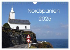 Nordspanien (Wandkalender 2025 DIN A4 quer), CALVENDO Monatskalender