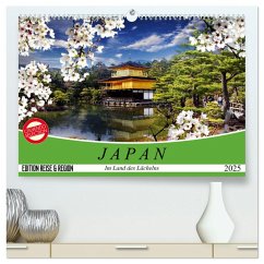 Japan. Im Land des Lächelns (hochwertiger Premium Wandkalender 2025 DIN A2 quer), Kunstdruck in Hochglanz