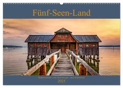 Fünf-Seen-Land (Wandkalender 2025 DIN A2 quer), CALVENDO Monatskalender