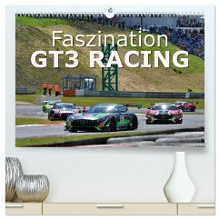 Faszination GT3 RACING (hochwertiger Premium Wandkalender 2025 DIN A2 quer), Kunstdruck in Hochglanz