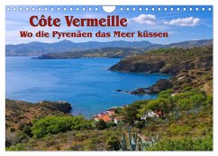 Cote Vermeille - Wo die Pyrenäen das Meer küssen (Wandkalender 2025 DIN A4 quer), CALVENDO Monatskalender