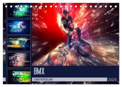 BMX Universum (Tischkalender 2025 DIN A5 quer), CALVENDO Monatskalender