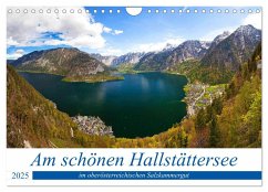 Am schönen Hallstättersee im oberösterreichischen Salzkammergut (Wandkalender 2025 DIN A4 quer), CALVENDO Monatskalender
