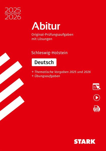 STARK Deutsch - Abitur 2025/2026 Schleswig-Holstein - Prüfungsvorbereitung